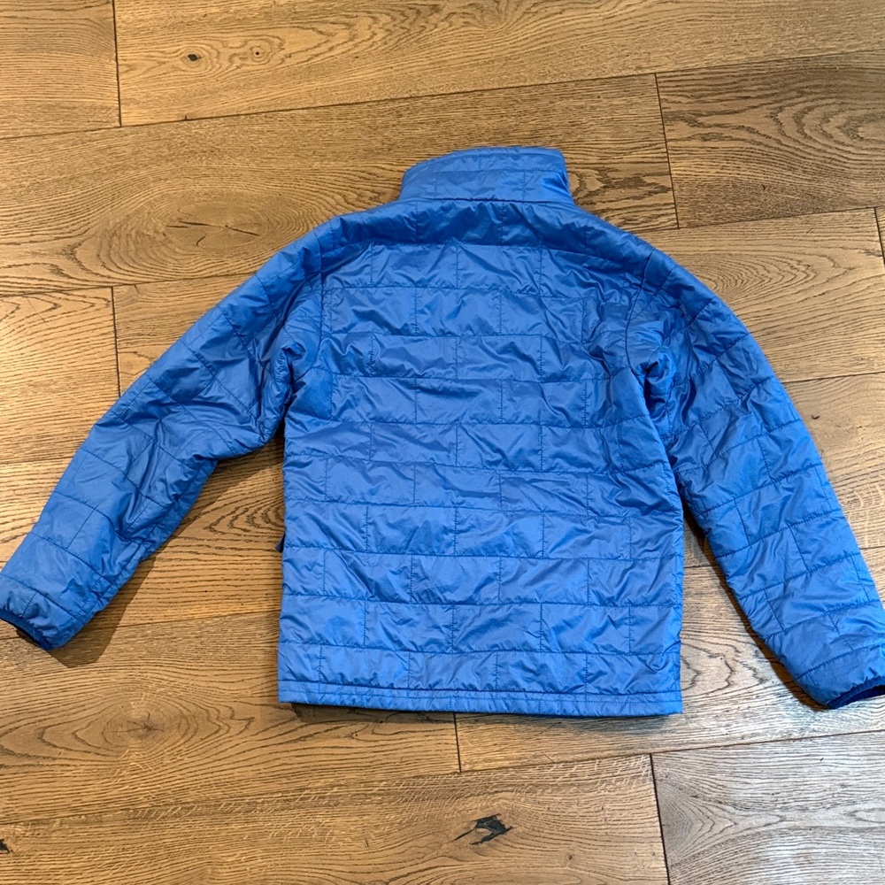 Patagonia Kids Electric Blue Puffer Jacket - Picture 3 of 6